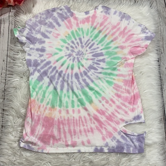 N:Philanthropy Jimmy Tie Dye Distressed Tee sz S - Picture 10 of 13